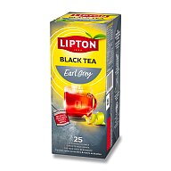 Lipton Earl Grey - čierny čaj, 25 ks