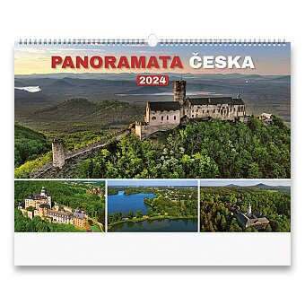 Obrázek produktu Nástěnný kalendář Panoramata Česka 2024