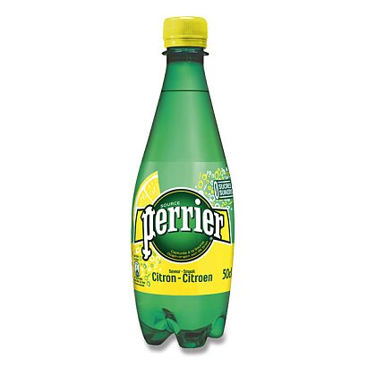 Obrázek produktu Perrier Citron - perlivá minerální voda - 0,5 l, 1 ks