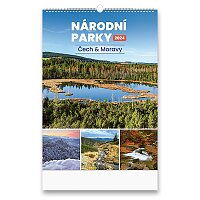 Nástěnný kalendář Národní parky 2024