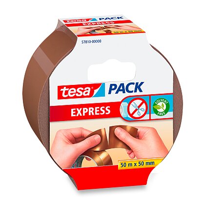 Obrázek produktu Tesa Express - samolepicí páska - hnědá, 50 mm x 50 m