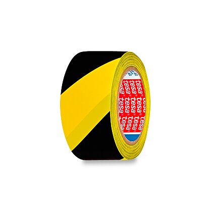 Obrázek produktu Tesa Tape - výstražná značkovací páska - 50 mm × 33 m, žluto-černá