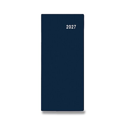 Product image Baloušek PVC 2027 - měsíční diář - kapesní, modrý