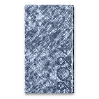 Obrázek produktu Diář Tora 2024 - kapesní, týdenní, modrošedý