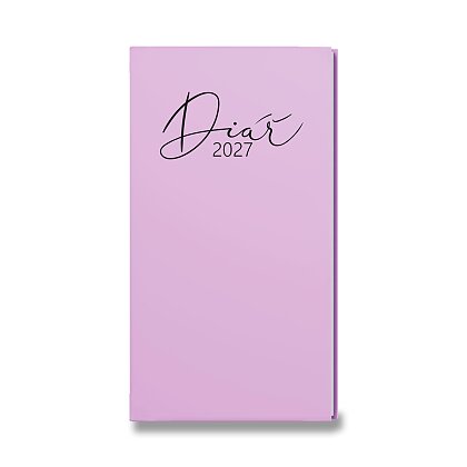 Obrázok produktu Pastel 2027 - vreckový diár - fialový