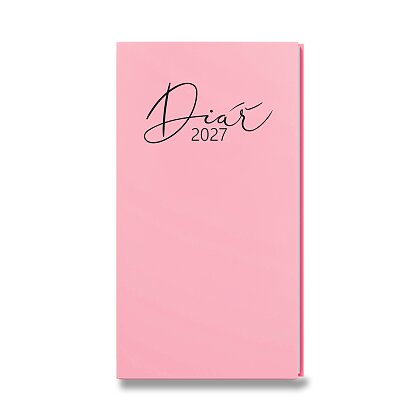 Obrázok produktu Pastel 2027 - vreckový diár - ružový