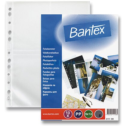 Obrázek produktu Bantex - zakládací obal na fotografie 9 x 13 cm