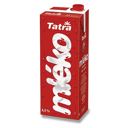 Obrázek produktu Tatra - trvanlivé mléko - plnotučné, s uzávěrem, 1 l