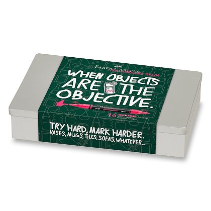 Product image Faber-Castell Multimark Home - akrylový popisovač - sada 16 barev