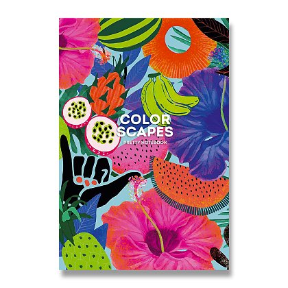 Obrázok produktu Genius Color Scapes - záznamná kniha - A5, 80 l., linajková