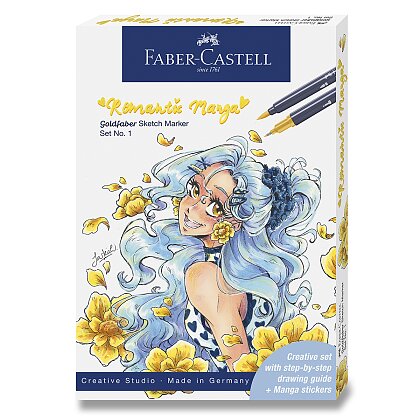 Obrázok produktu Faber-Castell Goldfaber Creative Romantic Manga - popisovače