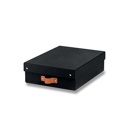 Obrázok produktu Leitz Puro - úložný box - A4, 260 x 100 x 350 mm, čierny, 2 ks