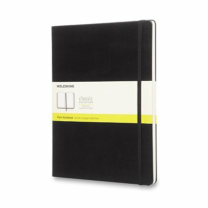 Obrázok produktu Moleskine - zápisník v tvrdých doskách - 19 × 25 cm, čistý, čierny