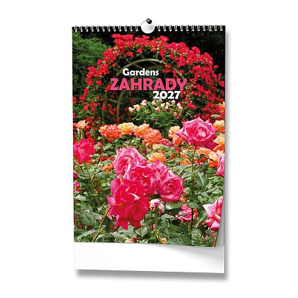 Product image Zahrady 2027 - nástěnný obrázkový kalendář
