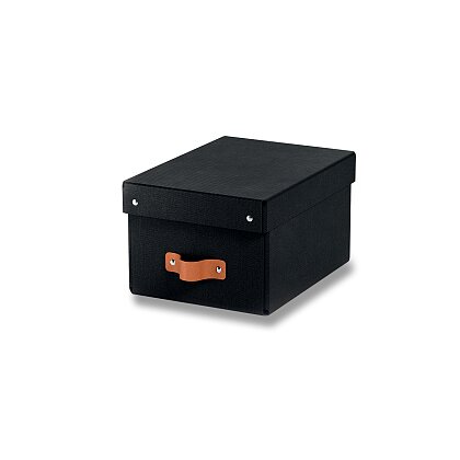 Obrázok produktu Leitz Puro - úložný box - A5, 200 x 150 x 260 mm, čierny, 2 ks