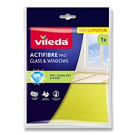 Vileda Actifibre Pro - hadřík na okna - 32 x 34,5 cm, 1 ks