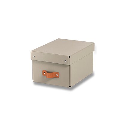 Obrázok produktu Leitz Puro - úložný box - A5, 200 x 150 x 260 mm, béžový, 2 ks
