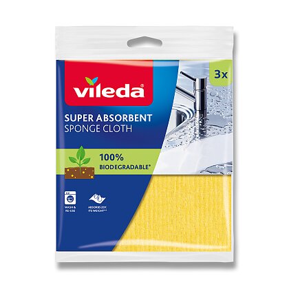 Obrázek produktu Vileda - houbová utěrka - 3 ks