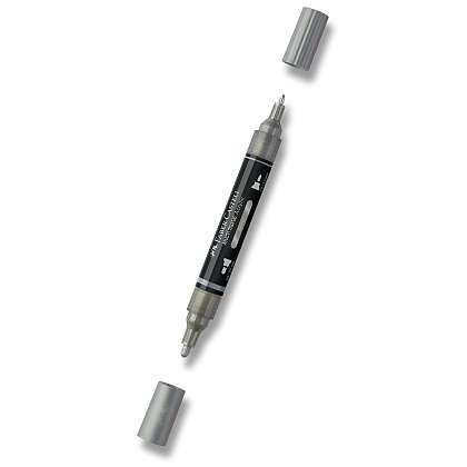Obrázek produktu Faber-Castell Multimark - akrylový popisovač - 251, silver