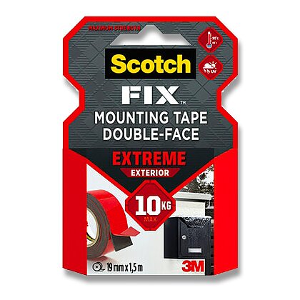 Obrázok produktu 3M Scotch FIX - supersilná penová páska - 19 mm x 1,5 m