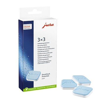 Obrázek produktu Jura - dvoufázové odvápňovací tablety - 3 x 3 ks