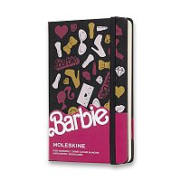 Zápisník Moleskine Barbie - tvrdé desky