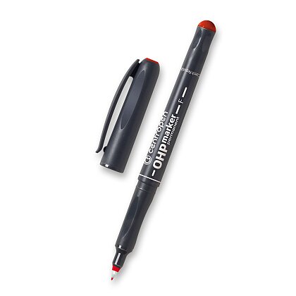 Obrázek produktu Centropen OHP 2636 F - permanentní popisovač - červený