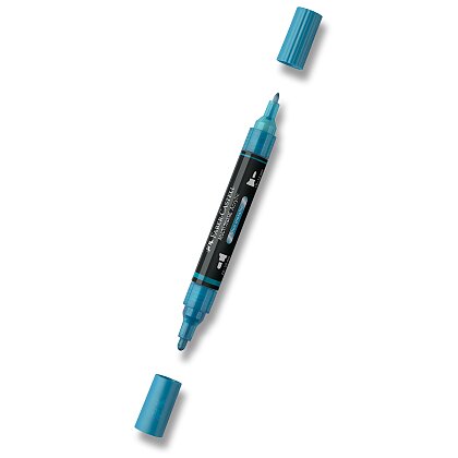 Obrázok produktu Faber-Castell Multimark Metallic - akrylový popisovač - 292, blue metallic
