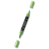 Faber-Castell Multimark Metallic - akrylový popisovač - 298, sage metallic