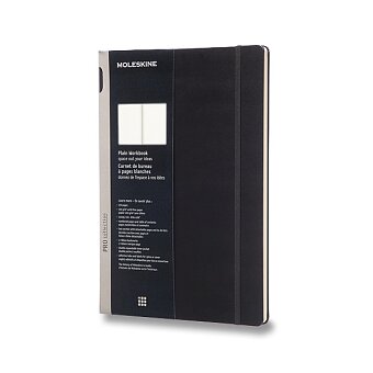 Obrázek produktu Zápisník Moleskine Workbook - tvrdé desky - A4, čistý, černý