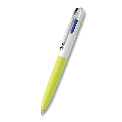 Obrázok produktu Schneider Take 4 Neon - guľôčkové pero - neónovo žltá/biela
