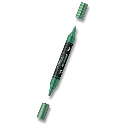 Obrázok produktu Faber-Castell Multimark Metallic - akrylový popisovač - 295, green metallic
