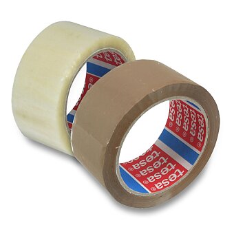 Obrázek produktu Samolepicí páska Tesa Standard - 48 mm × 66 m, transparentní nebo hnědá