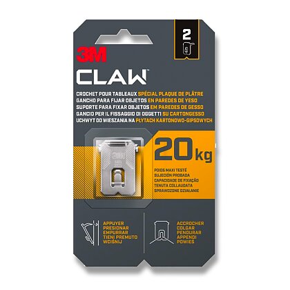 Product image 3M - claw hooks for plasterboard - load capacity 20 kg