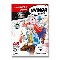 Clairefontaine Manga Illustrations - blok - A5
