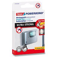 Tesa Powerbond Ultra Strong - lepiaca páska - 6 x 2 cm, 9 prúžkov