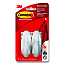'Preview image of product 3M Command 17081 - adhesive hook - white