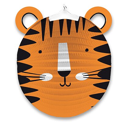 Product image Tygr - papírový lampión - průměr 25 cm