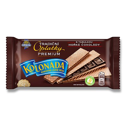 Obrázok produktu Opavia Kolonáda - oplátky - 92 g, horká čokoláda