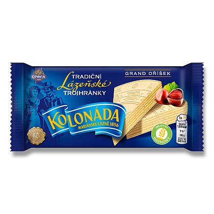 Obrázek produktu Opavia Kolonáda - trojhránky - oříškové