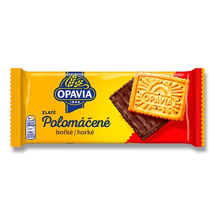 Obrázek produktu Opavia Zlaté - polomáčené sušenky hořké, 100 g