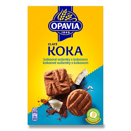 Obrázok produktu Opavia Zlaté - sušienky - Koka, 180 g