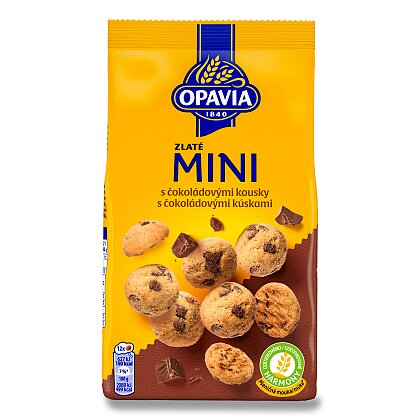 Obrázek produktu Opavia Mini s čoko kousky - sušenky - 180 g