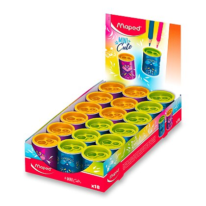 Product image Maped Mini Cute - ořezávátko - 2 otvory, mix barev