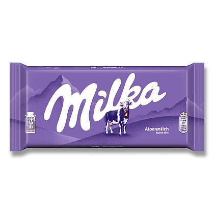 Obrázek produktu Milka - jemná čokoláda - Mléčná, 90 g
