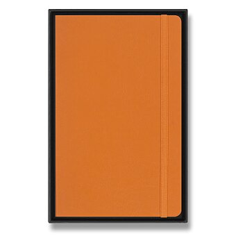 Obrázek produktu Zápisník Moleskine Precious &amp; Ethical Vegea Capri - měkké desky - L, linkovaný, oranžový