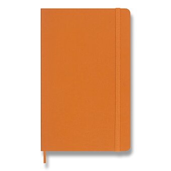 Obrázek produktu Zápisník Moleskine Precious &amp; Ethical Vegea Capri - mäkké dosky - L, linajkový, oranžový