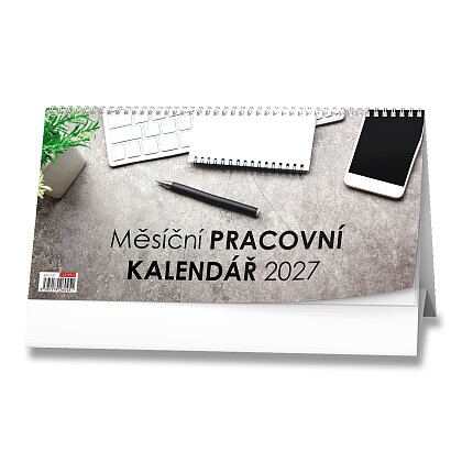 Product image Měsíční pracovní 2027 - stolní pracovní kalendář
