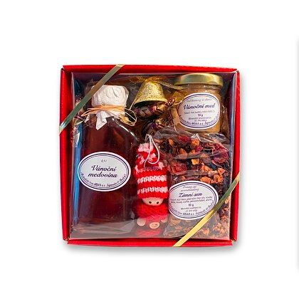 Obrázek produktu Modrobílá linie - dárková sada - Medovina