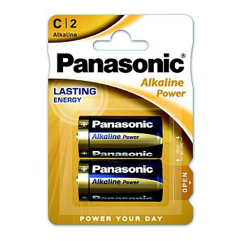 Obrázek produktu Baterie Panasonic Alkaline Power - C, 2 ks